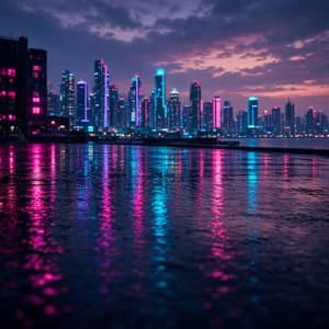 Neon Afterglow by Glass Harbor